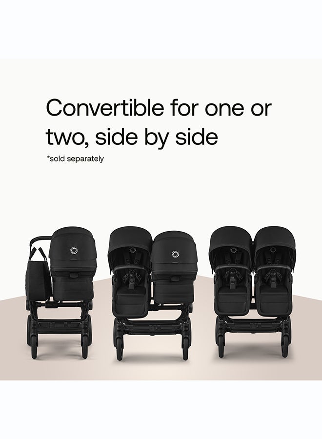 Bugaboo Donkey 6 Twin Bassinet Fabric Complete Set for Newborns, Heritage Black - Image 4