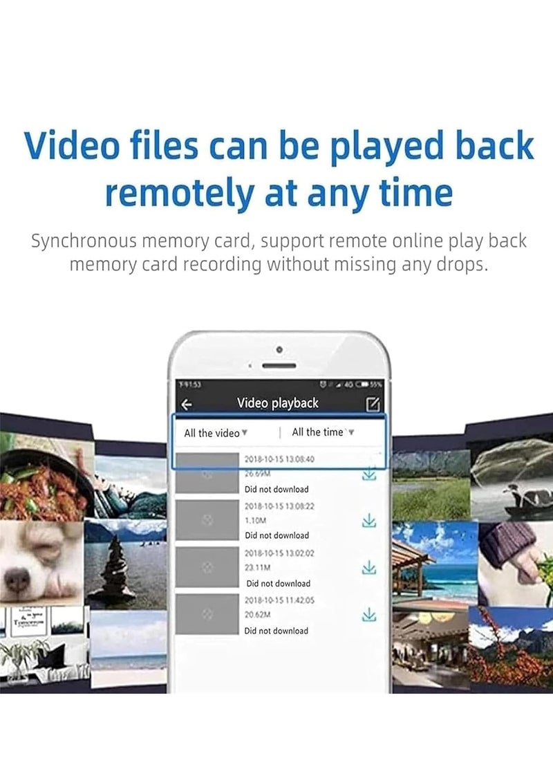 JAJEEK 1080P HD Mini WiFi Camera with Night Vision – 5G HD Wireless Security Camera for Home, Office, and Car – Easy Installation, Compact Design, Superior Video Quality, Ideal for Home Security - Image 3