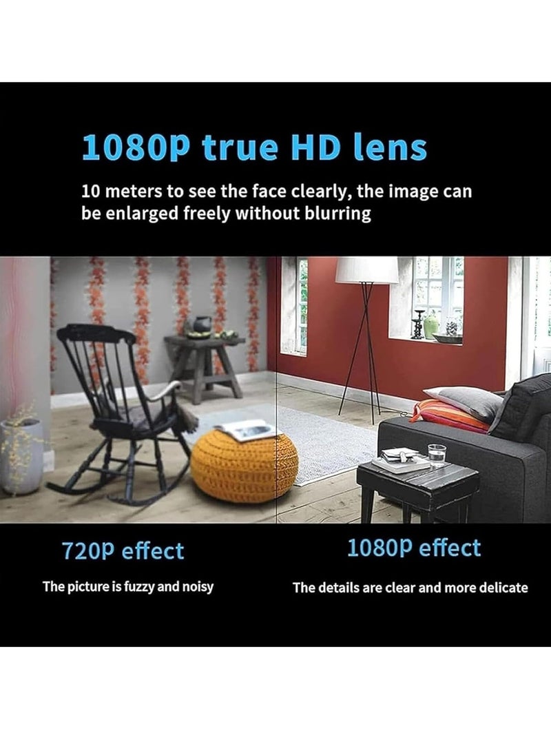 JAJEEK 1080P HD Mini WiFi Camera with Night Vision – 5G HD Wireless Security Camera for Home, Office, and Car – Easy Installation, Compact Design, Superior Video Quality, Ideal for Home Security - Image 4