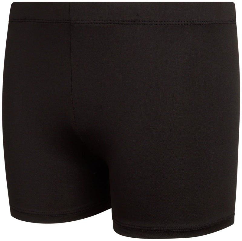 Rene Rofe Girls Athletic Shorts - 2 Pack Breathable Soft Stretch Girls Bike Shorts Four-Way Stretch Cheer Dance Sports Short, Size 10-12, Black/Black - Image 3