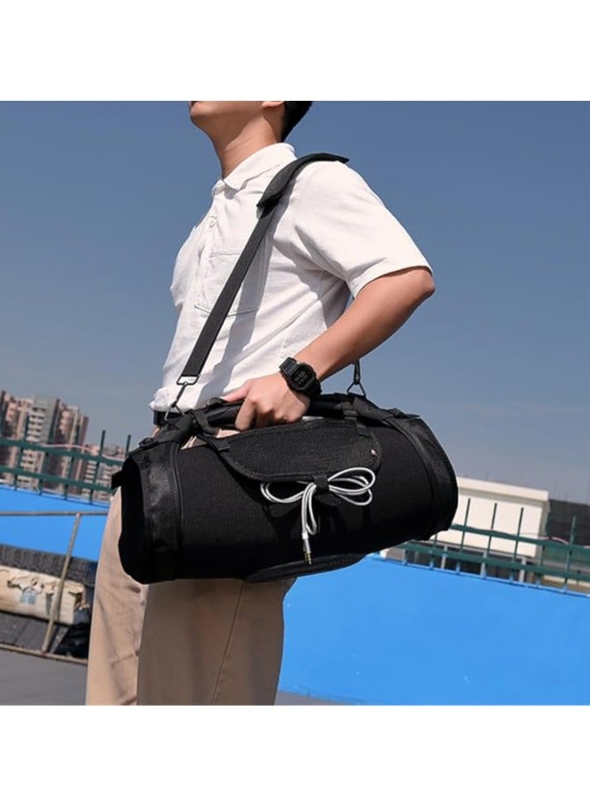 JBL Boombox 3 Travel Carrying Case, Portable Bluetooth Speaker with Phone Case, Shoulder Strap with Two Side Covers, Skin Protection Accessories - Image 4