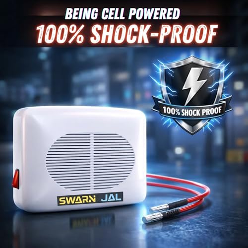Swarn Jal (Model: A-VO25M-C) Water Tank Overflow Alarm with 2 Alkaline Cells + 25 Meter Wire, Loud Human Voice, Brass Sensors, 100% Shock Proof, 1-3 Years Cell Life, One Year Complete Warranty - Image 5