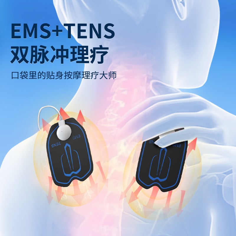 Dual Output Tens Electric Pulse Massager Ems Stimulator Medium And Low Frequency Pulse Massage Instrument Massage - Image 4