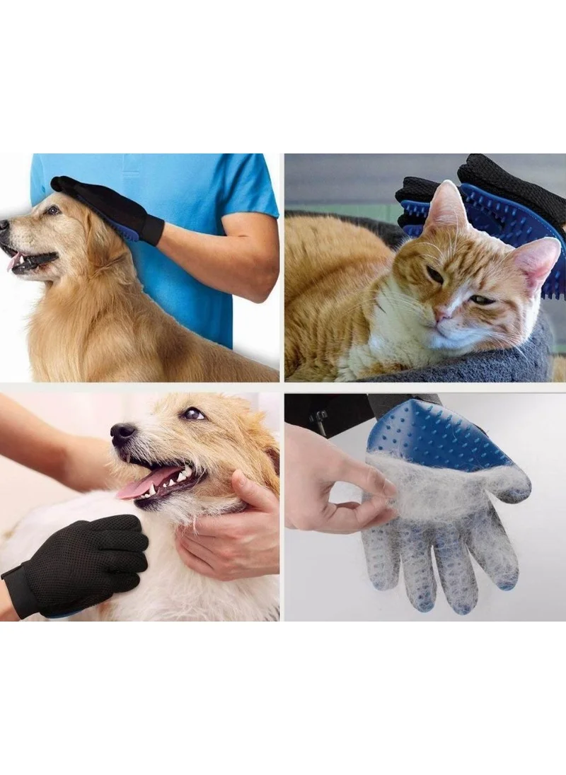 5 دي ام Pet Hair Picking Glove Blue
