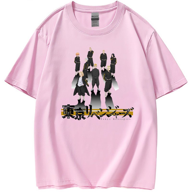 Tokyo Avengers Tokyo Revengers Cotton Short-Sleeved Men'S And Women'S Round Neck Short-Sleeved T-Shirt - Image 4