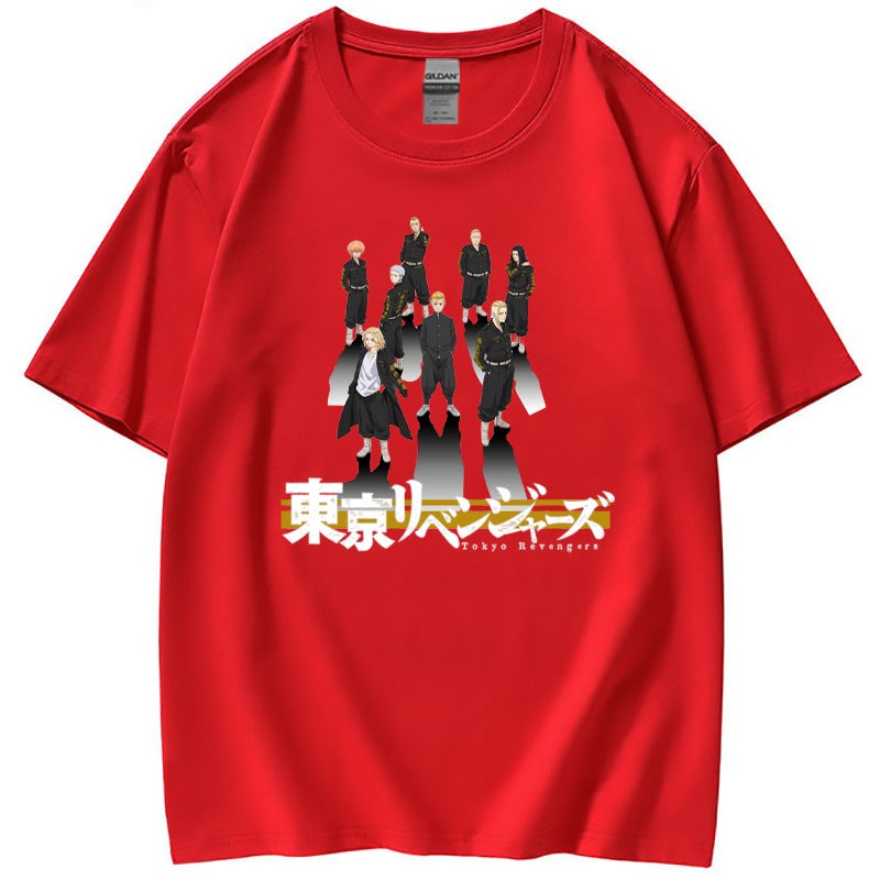 Tokyo Avengers Tokyo Revengers Cotton Short-Sleeved Men'S And Women'S Round Neck Short-Sleeved T-Shirt - Image 3