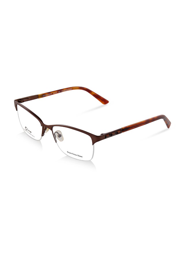 C-Line Cline  Square ( Made in Italy ) Womens Optical Frames  Half Rim - Image 2