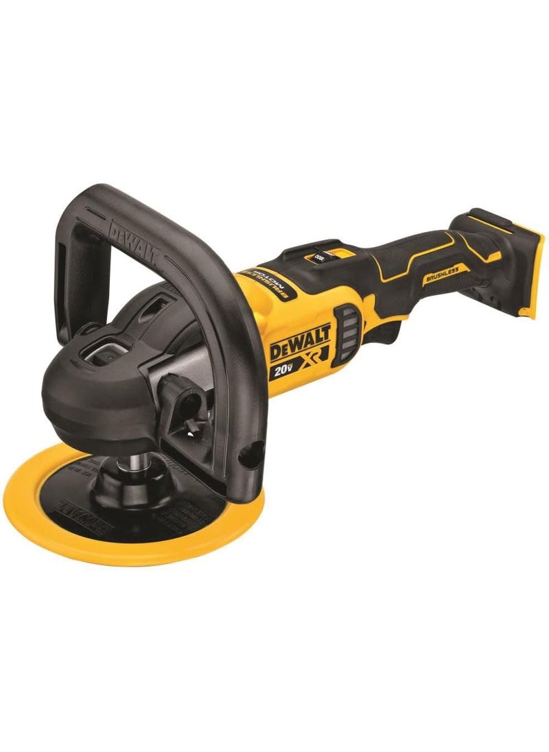 DEWALT DEWALT 20V MAX XR Cordless Polisher Rotary Variable Speed 7Inch 180 mm Tool Only DCM849B  - Image 4