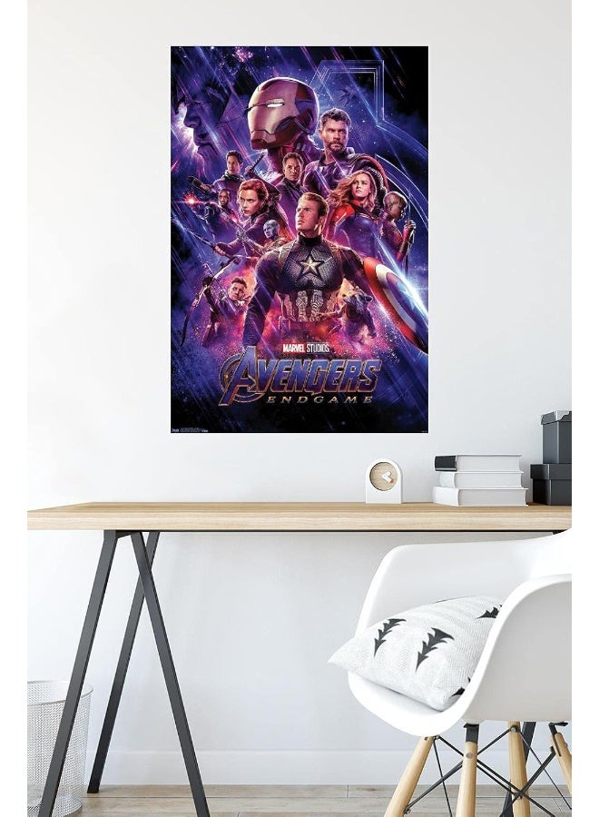 Trends International Marvel Cinematic Universe - Avengers - Endgame - One Sheet Wall Poster, 22.375" x 34", Premium Unframed Version - Image 4