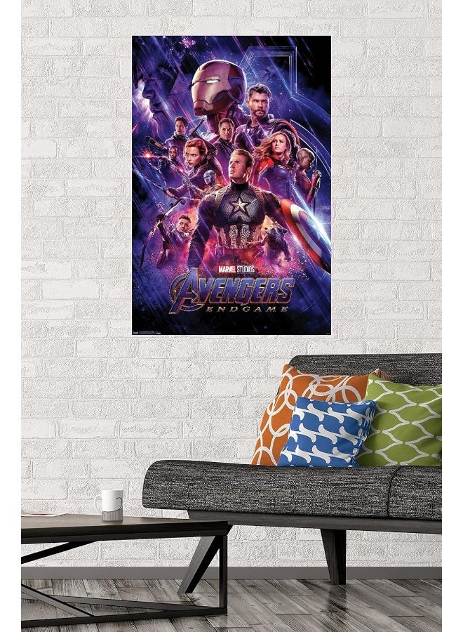 Trends International Marvel Cinematic Universe - Avengers - Endgame - One Sheet Wall Poster, 22.375" x 34", Premium Unframed Version - Image 2