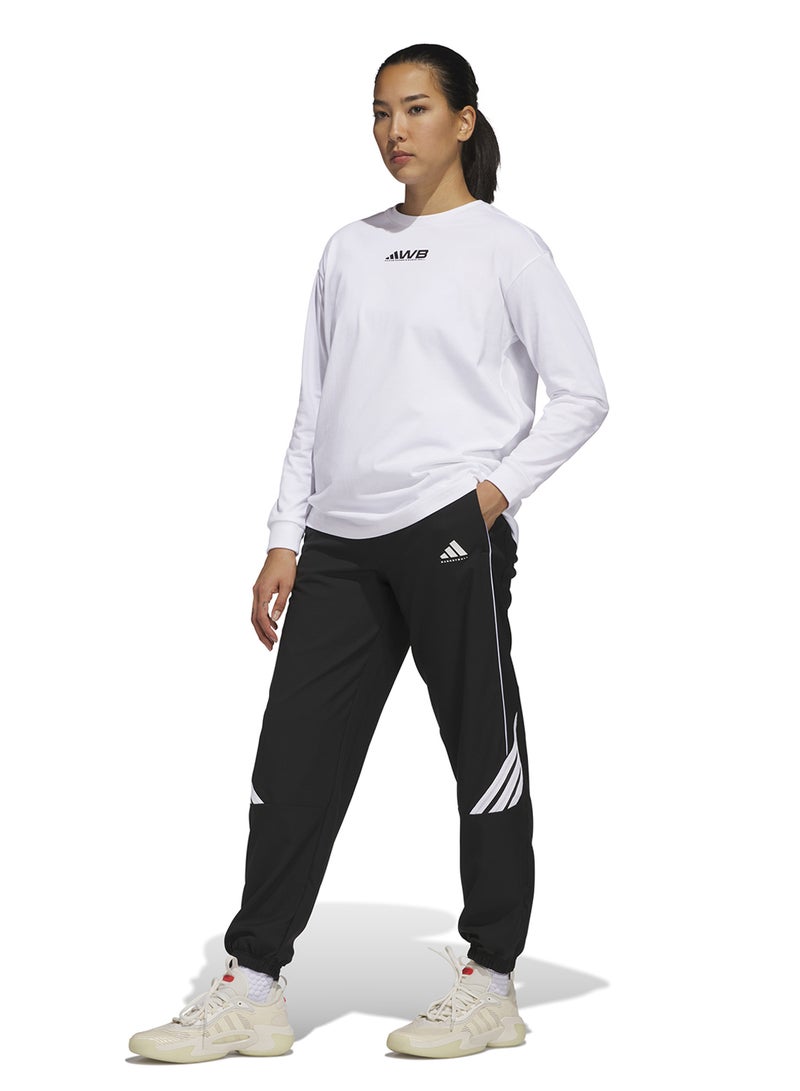 Adidas Select Woven Tracksuit Bottoms - Image 5
