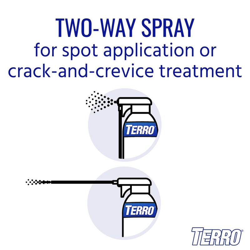 TERRO Scorpion Killer Spray - Kills Scorpions, Spiders, Ants, Roaches, and More - T2102-6 - Ready to Use Spray - 16 fl oz Aerosol - for Indoor and Outdoor Use - Image 4