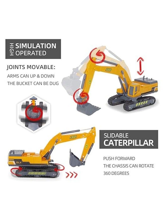 Subway Toys & Gifts 1:55 Construction Truck Caterpillar Excavator Toy Vehicle Model Tractor Car Engineering for Toddlers, Boys, Children 3, 4, 5 Years Old. - Image 3