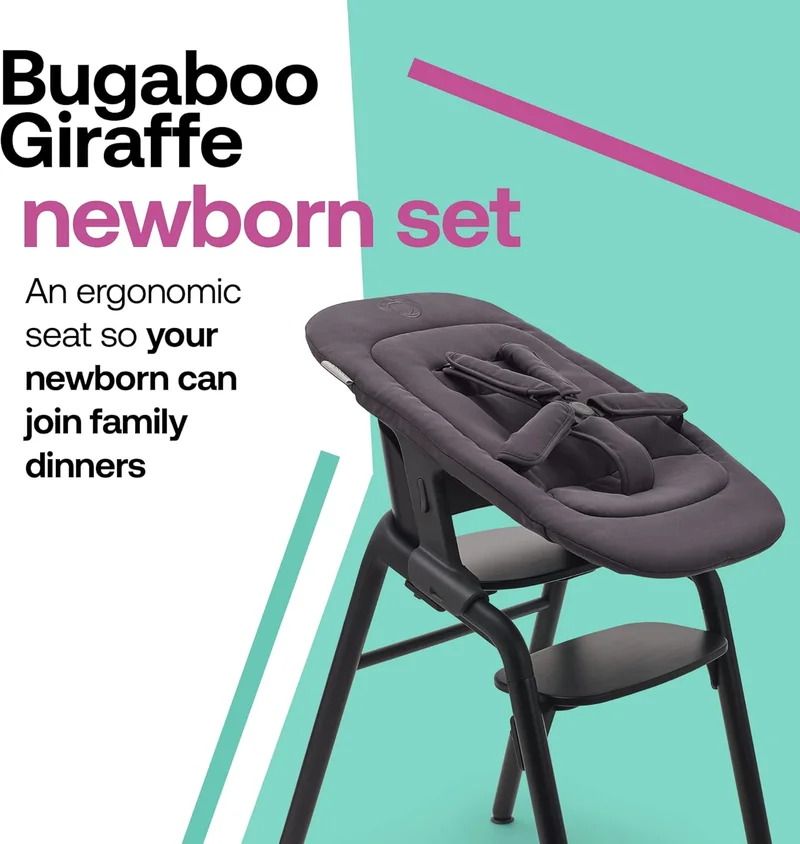 بوجابو Bugaboo Giraffe Newborn Set - Tornado Grey