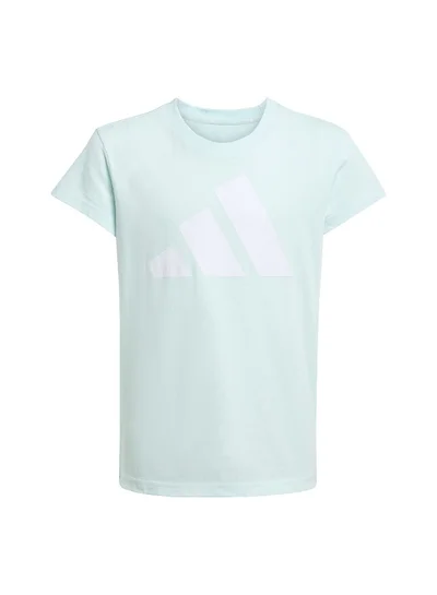 adidas Jg Bl Tee 160 Green Training T-Shirts For Junior 7-8Y