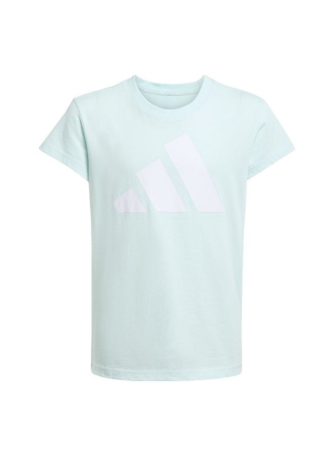 Adidas Jg Bl Tee 160 Green Training T-Shirts For Junior 7-8Y - Image 1
