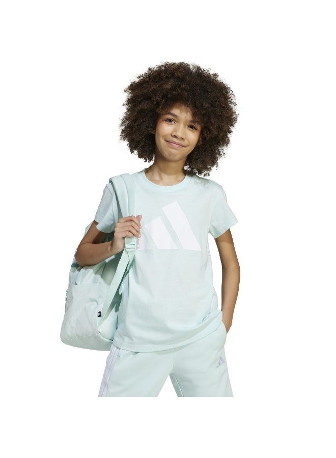Adidas Jg Bl Tee 160 Green Training T-Shirts For Junior 7-8Y - Image 5