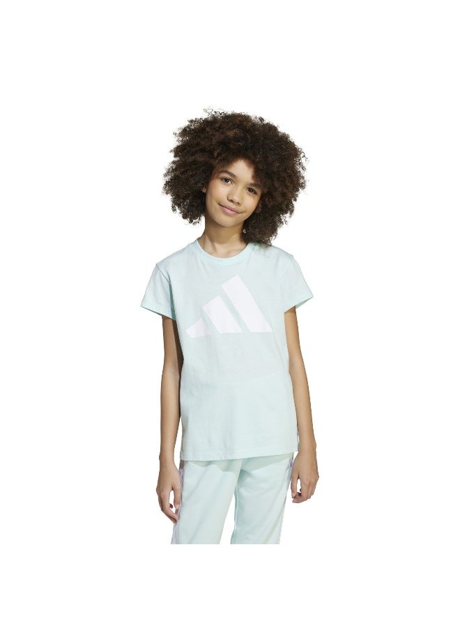 Adidas Jg Bl Tee 160 Green Training T-Shirts For Junior 7-8Y - Image 2