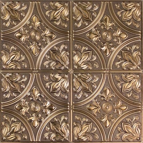 RoomMates TIL4873FLT StickTiles Copper Tin Peel and Stick Tile Backsplash - Image 2