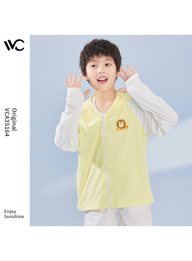 VVC جاكيت حماية من الشمس للأطفال - واقي من الأشعة فوق البنفسجية، تنفس ومناسب للبشرة، قميص غير رسمي - Image 3