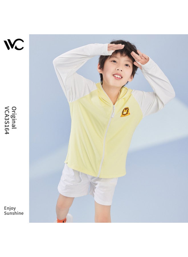 VVC جاكيت حماية من الشمس للأطفال - واقي من الأشعة فوق البنفسجية، تنفس ومناسب للبشرة، قميص غير رسمي - Image 5