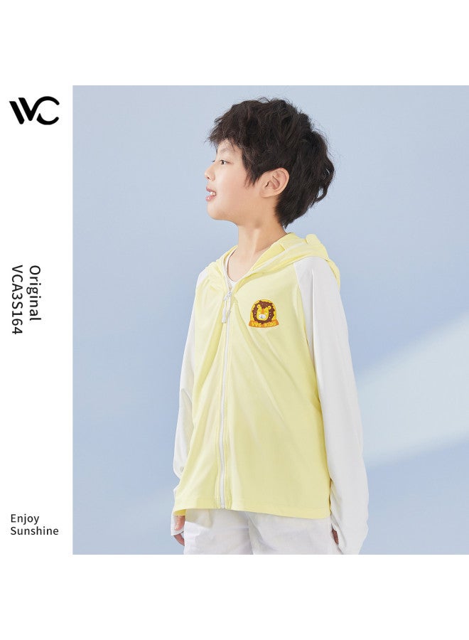 VVC جاكيت حماية من الشمس للأطفال - واقي من الأشعة فوق البنفسجية، تنفس ومناسب للبشرة، قميص غير رسمي - Image 4