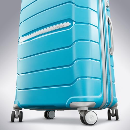 Samsonite Freeform Hardside Carry-On Luggage with Spinner Wheels - Hardshell Suitcase - TSA, Airline-Approved - Expandable Hard Shell, Smooth Rolling Wheels for Lightweight Travel - Ocean Blue - Image 5