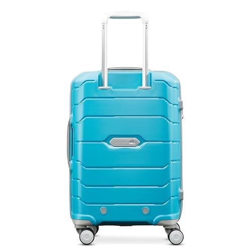 Samsonite Freeform Hardside Carry-On Luggage with Spinner Wheels - Hardshell Suitcase - TSA, Airline-Approved - Expandable Hard Shell, Smooth Rolling Wheels for Lightweight Travel - Ocean Blue - Image 2