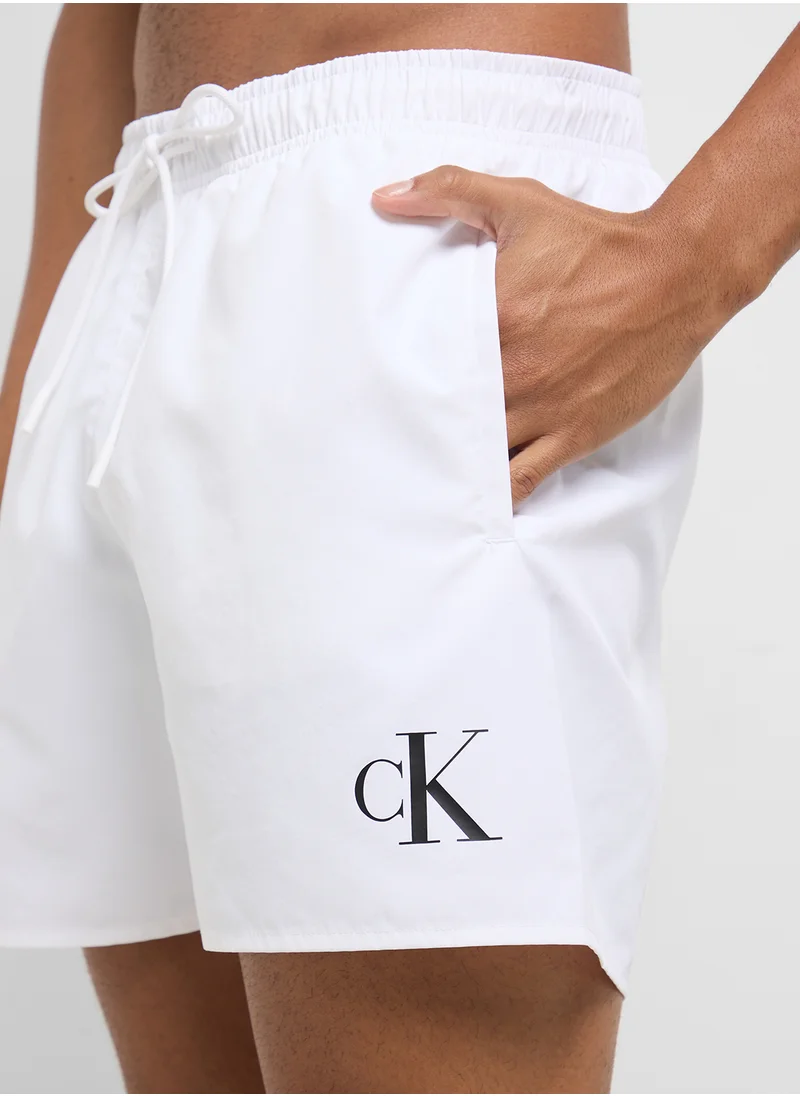 Calvin Klein Jeans Medium Drawstring Swim Shorts