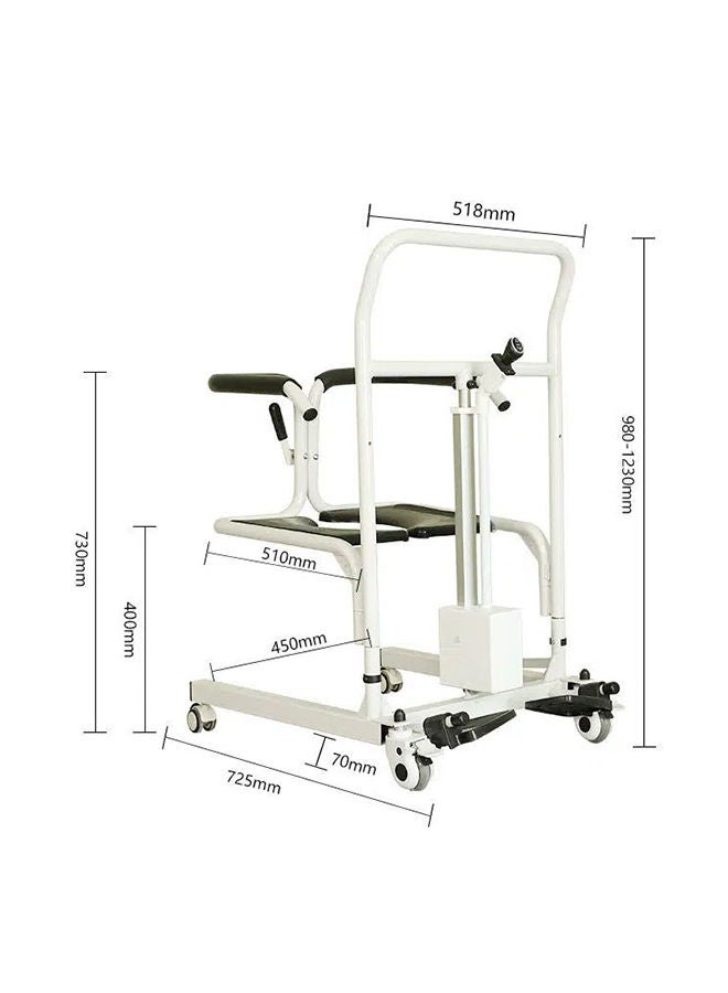 Gilani mobility iMOVE7 – Height Adjustable Electric Patient Transfer Chair - Image 5