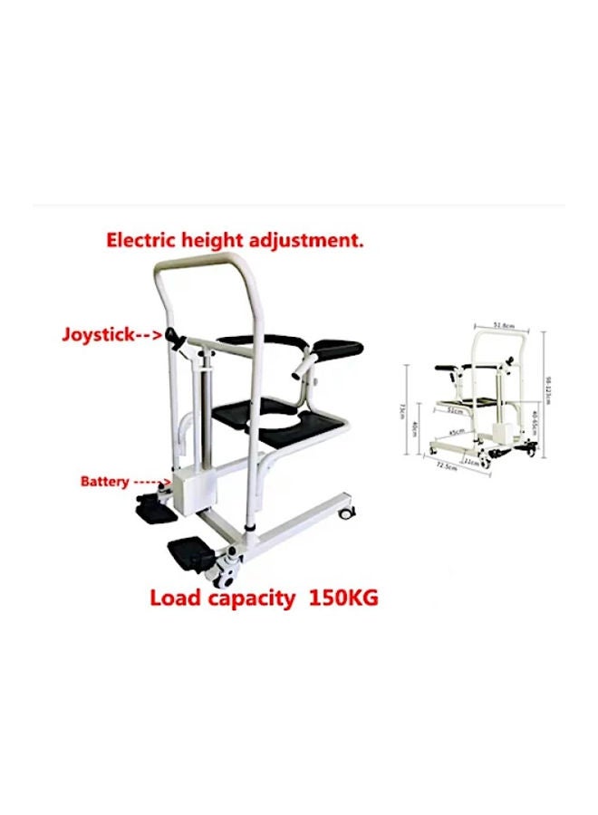 Gilani mobility iMOVE7 – Height Adjustable Electric Patient Transfer Chair - Image 4