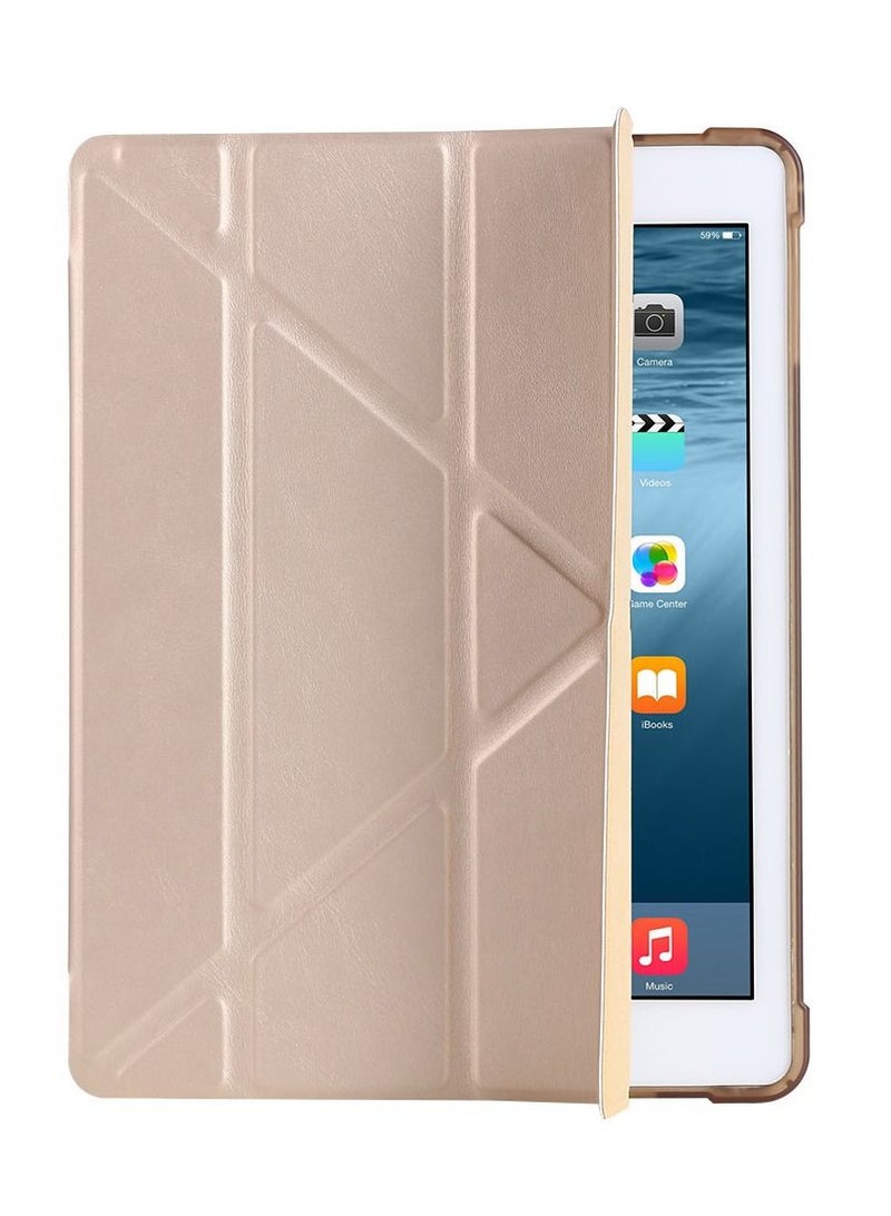 Loquat Golden IPad Case With Pen Slot