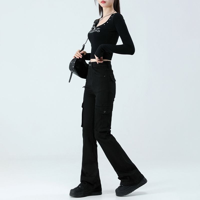 Unisex Casual Daily Denim Jeans - Image 5