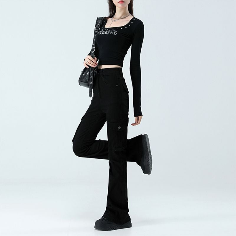 Unisex Casual Daily Denim Jeans - Image 2