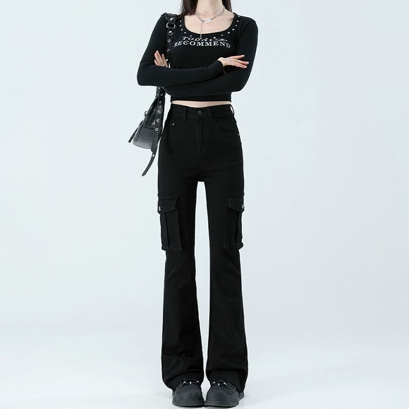 Unisex Casual Daily Denim Jeans - Image 3