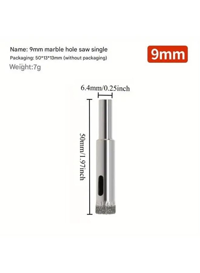 Single Marble Hole Saw 4mm Drill Bit For Ceramic Tile Glass - Image 2