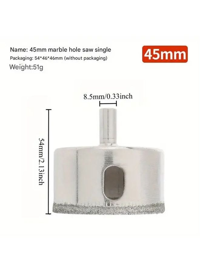 Single Marble Hole Saw 4mm Drill Bit For Ceramic Tile Glass - Image 3