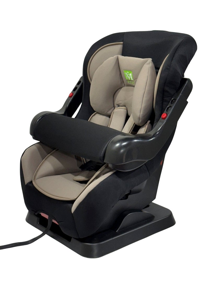 ماس كرسي السيارة مع حاجز امان للأطفال من الولادة الى 4 سنوات مصنوع من مواد عالية الجودة - Image 4