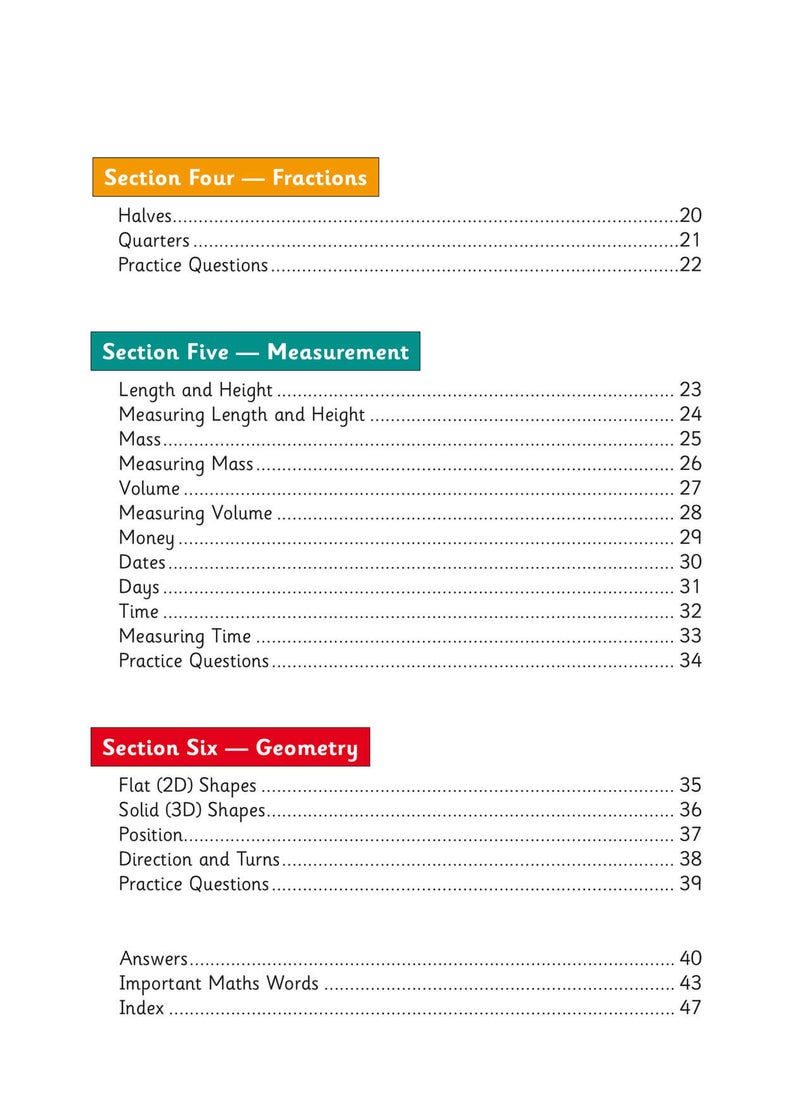 Ks1 Maths Year 1 Targeted Study Book - Image 2