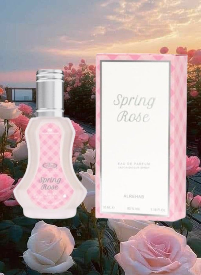 Alrehab 4 Pieces Spring Rose Alrehab EDP 35ML - Image 2