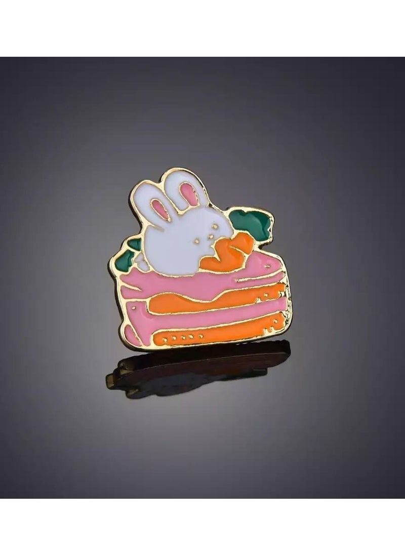 5esha - Rabbit Brooch And Carrot Cake - Image 1