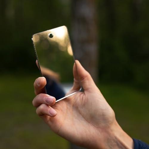 Coghlan's Featherweight Shatterproof Acrylic Mirror for Travel, Camping, and Outdoor Adventures – Lightweight, Durable, Compact, Portable Safety Mirror for Shaving and Grooming – 4 x 6 Inches - Image 2