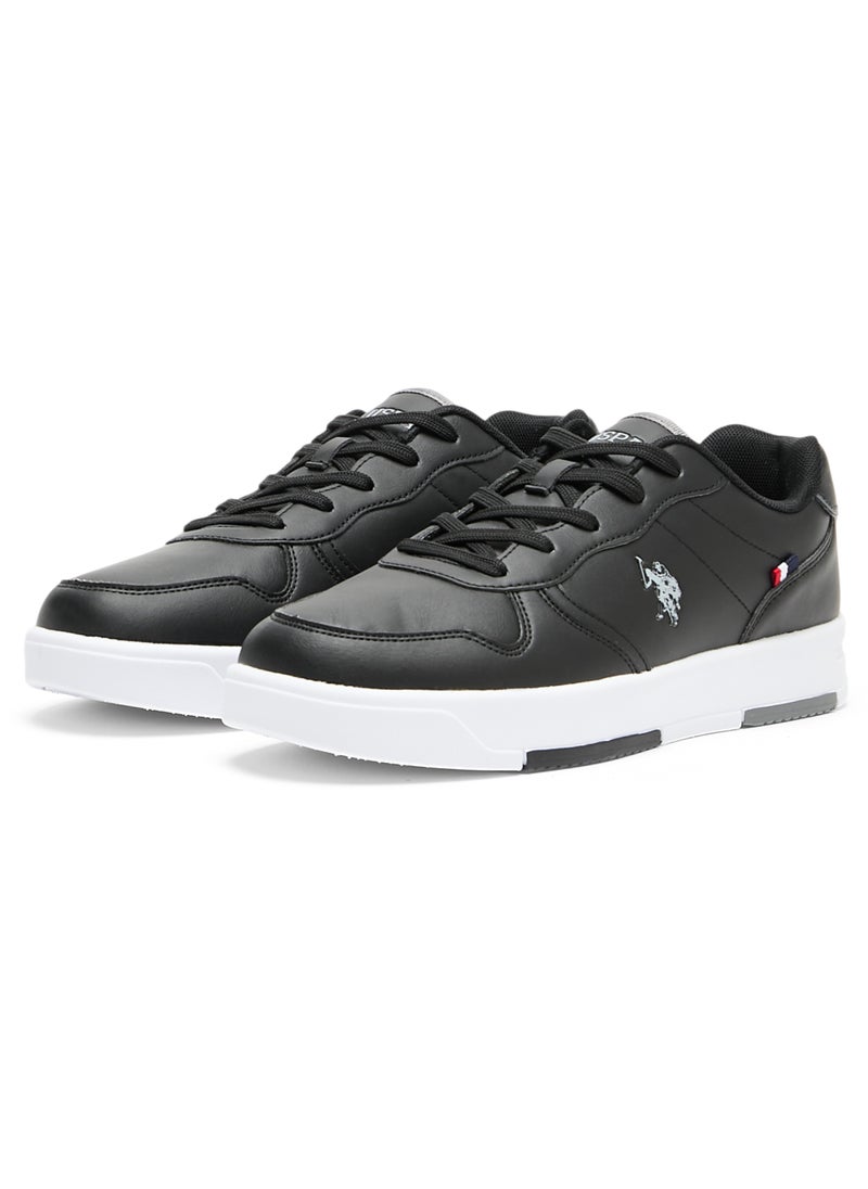 Men's Black Low-Top Sneakers - Lightweight With White Sole , Comfortable Casual Shoes - pzsku/ZE9119CA053291FF8CB58Z/45/_/1730365812/b6f66024-5d9e-420e-9909-bb0a595b3fb2