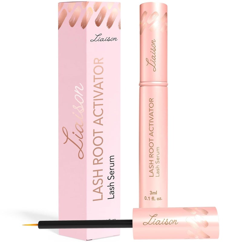 Liaison مصل نمو الرموش - مصل الرموش لتكثيف الرموش وقوتها وصحتها - مصل نمو الرموش الفاخر - نباتي وخالٍ من القسوة - مصل نمو الرموش (3 مل) - إمداد لمدة شهرين - مملوك للنساء في الولايات المتحدة الأمريكية - Image 1