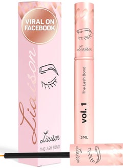 Liaison Eyelash Growth Serum (3ml) Premium Eyelash Boosting Serum for Thickness, Stronger, Healthier Lashes - Enhancer - Suero para Pestañas Crecimiento - 2 Month Supply  - Image 1