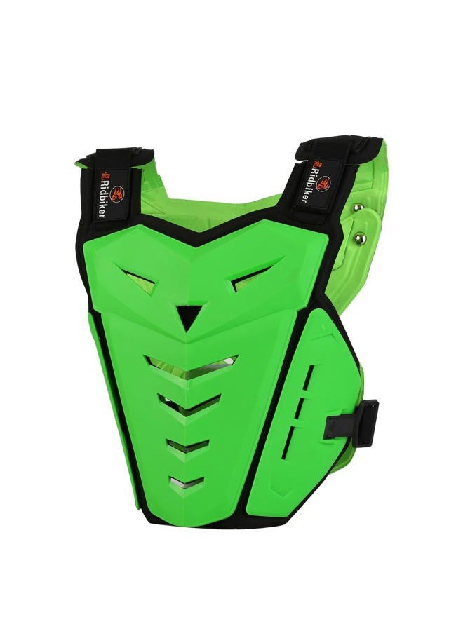 RIDBIKER Motorcycle Body Armor Vest Dirt Bike Gear, Chest Protector Motocross Gear Motorcycle Chest Back Protector for Men Mountain Bike Protective Gear MTB Racing Off-Road - Image 1