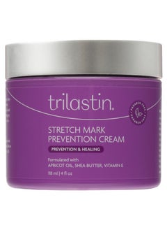 TriLASTIN TriLASTIN Maternity Stretch Mark Prevention Cream - Paraben-Free, Hypoallergic, and Safe for Pregnancy - Stretch Mark Cream for Pregnant Women - 4 Oz - Belly Cream for Pregnant Women  - Image 1