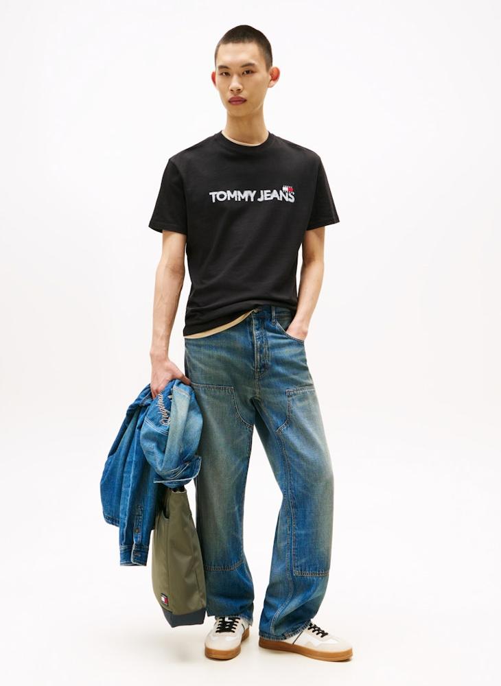 TOMMY JEANS Regular Fit Short Sleeve T-Shirt - Image 3