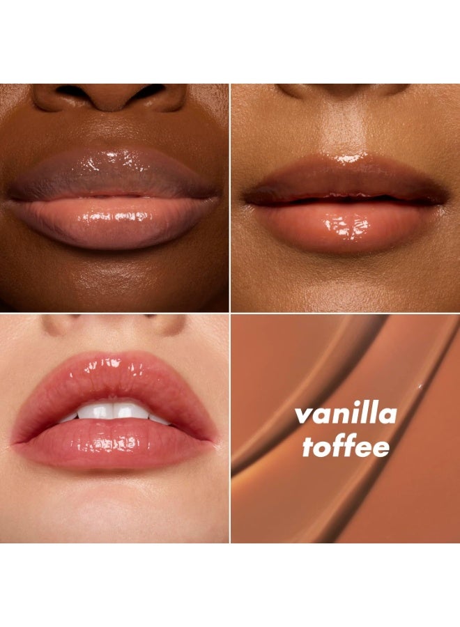 elf e.l.f. Glow Reviver Melting Lip Balm – Hydrating Tinted Vegan Lip Balm for Glossy Finish & Soft, Supple Lips, Cruelty-Free, Vanilla Toffee - Image 3