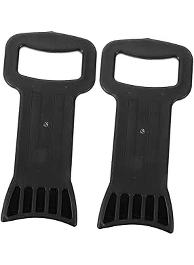2pcs Vehicle Tire Changing Mount Tool Efficient Tire Mounting Pad For Automotive And Motorcycle Installation Compatible Red - Image 1
